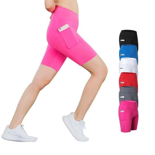 Short de Yoga Toutes Saisons avec Poche Téléphone — Confort & Style