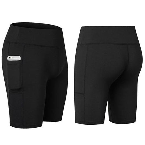 Short de Yoga Toutes Saisons avec Poche Téléphone — Confort & Style