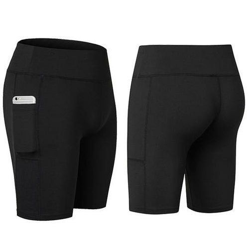 Short de Yoga Toutes Saisons avec Poche Téléphone — Confort & Style